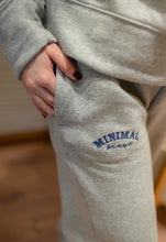 Light Grey Cropped Hoodie with Wide Leg Pants