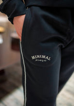 Black Cropped Zipper with Wide Leg Pants
