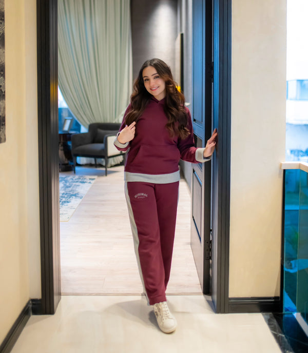 Burgundy Duo Set