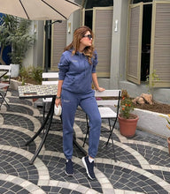 Colonial Blue Hoodie with Sweatpants