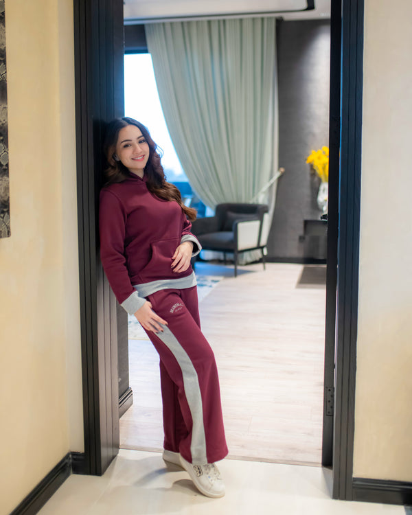 Burgundy Duo Set