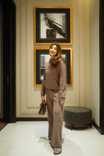 Mocha Hoodie with Wide Leg Pants