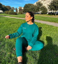 Dark Teal Sweatshirt with Sweatpants