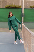 Emerald Green Hoodie with Sweatpants