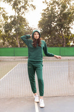 Emerald Green Hoodie with Sweatpants