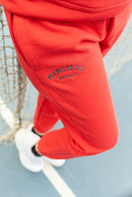 Red Hoodie with Sweatpants