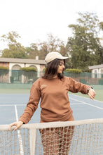 Chocolate Sweatshirt with Sweatpants